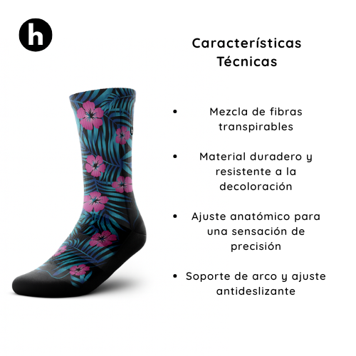 Calcetines Performance - Floral Energy