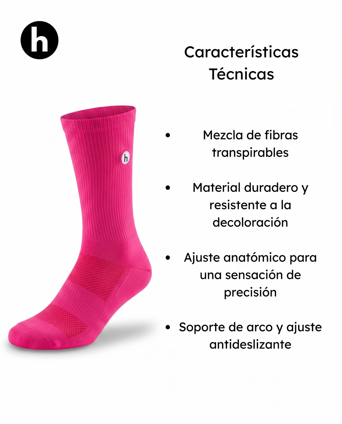 Calcetines Performance - Vivid Rose